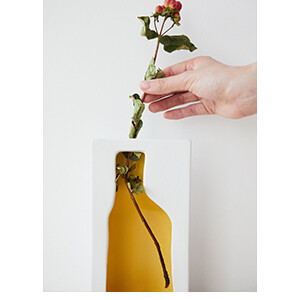 Yellow Cut-out Vase Shop Home Online Quirky Singapore