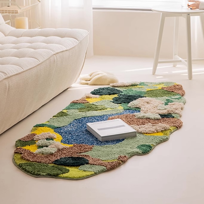 Evergreen Rug Carpet Online Singapore Curated Aesthetic Home Decor Singapore Home Decor Online Coffee Table Side Table